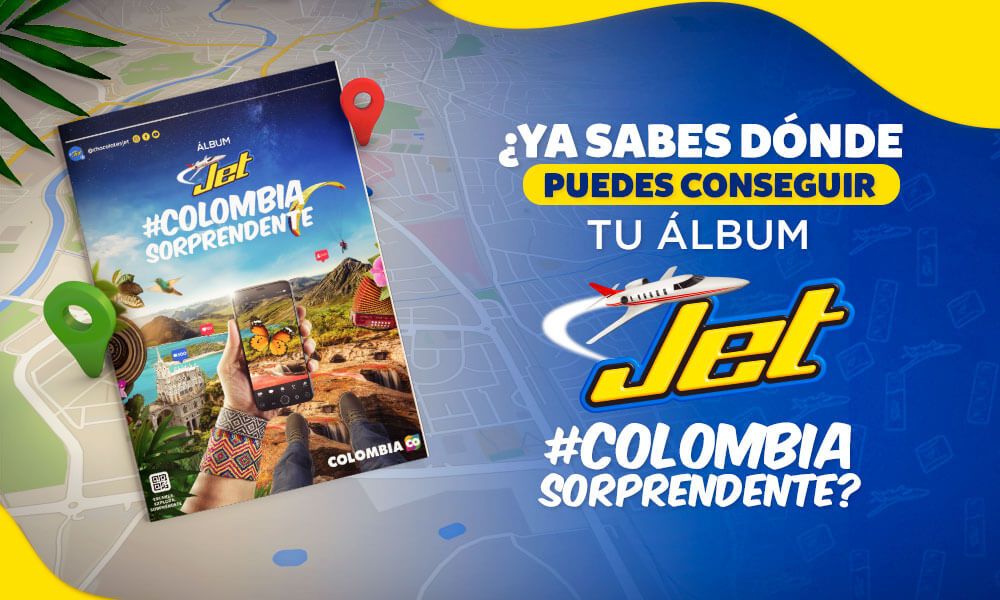 dónde conseguir tu álbum jet