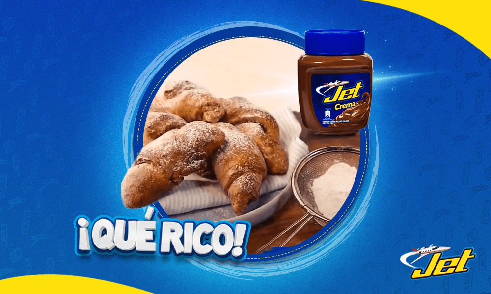 Receta pan de chocolate JET