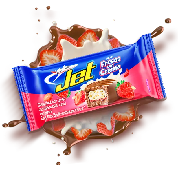 Jet Fresas con Crema